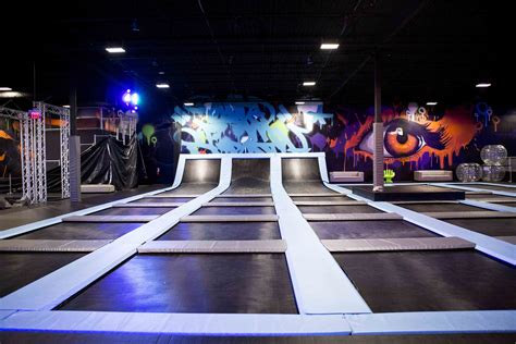 defy trampoline park slide